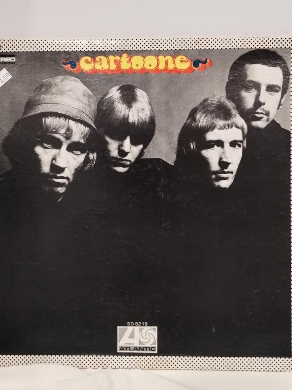 Cartoone Self-Titled Vinyl LP Atlantic SD 8219 - Feat. Jimmy Page (1969)